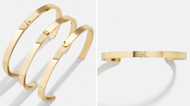 Baublebar Initial Bracelets