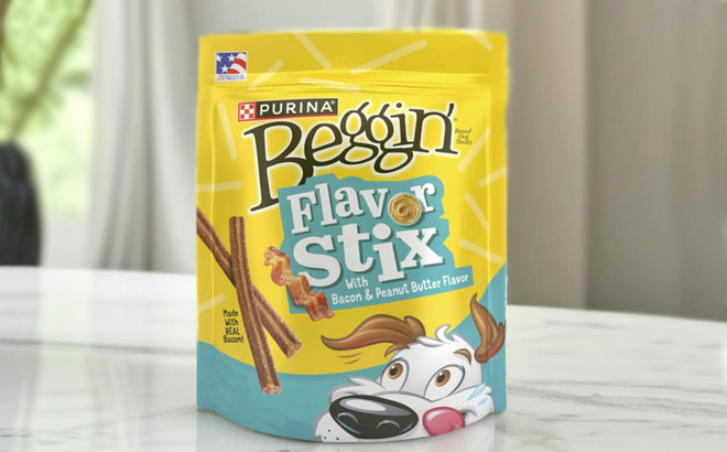 Beggin Flavor Stix with Bacon and Peanut Butter Dog Treats