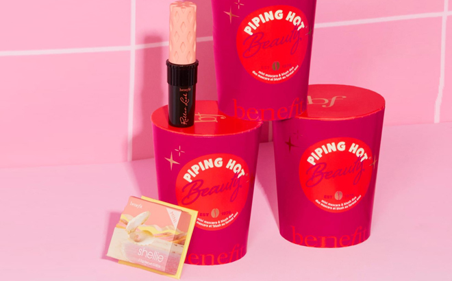 Benefit Cosmetics Piping Hot Beauty Mini Mascara and Blush Duo