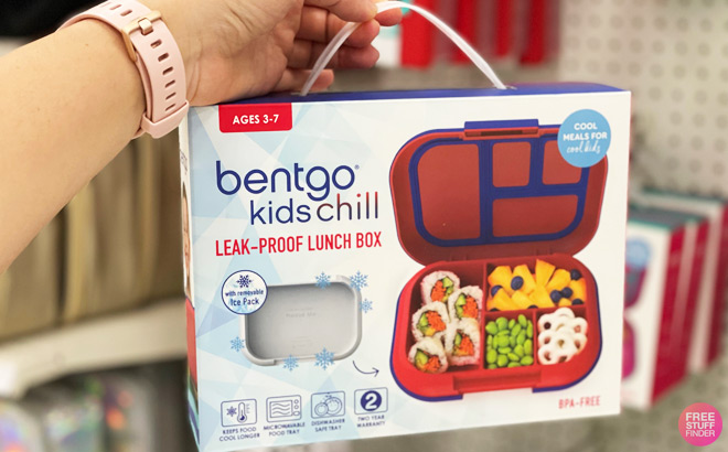 Bentgo Kids Chill Lunch Box Red Royal