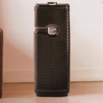 Bionaire True HEPA Mini Tower Air Purifier in Black in a Room