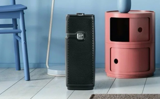 Bionaire True HEPA Mini Tower Air Purifier in Black