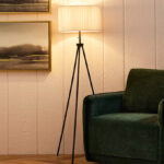 Black Tripod Floor Lamp