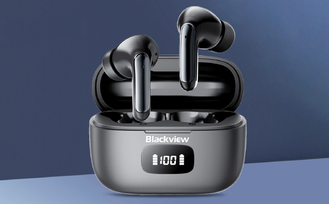 Blackview Wireless Noise Canceling Earbuds with Charging Case