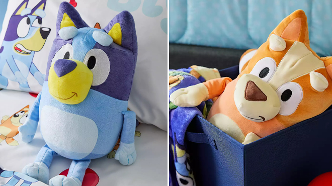 Bluey Pillow Buddy and Bluey Bingo Pillow Buddy