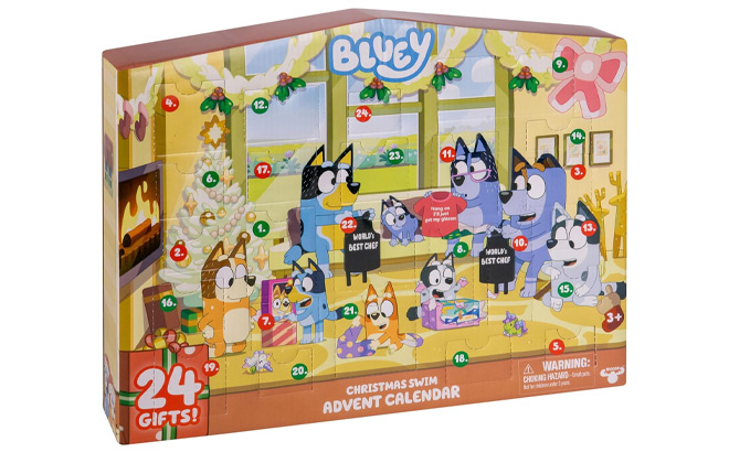 Blueys Christmas Swim Advent Calendar