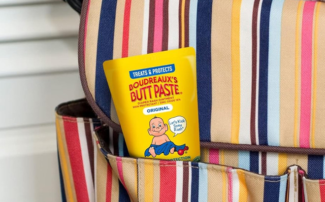 Boudreauxs Butt Paste Original Diaper Rash Cream in the Bag