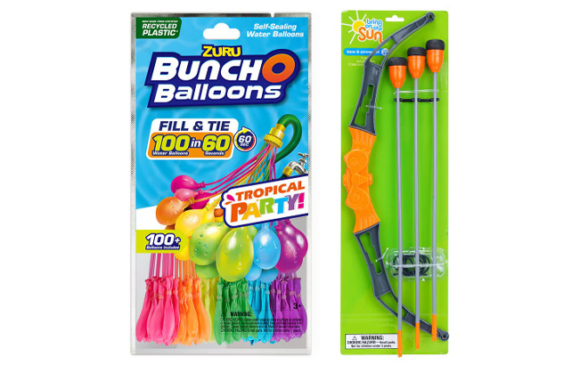 Bunch O Balloons Tropical Party and Festive Voice Bow and Arrow Set