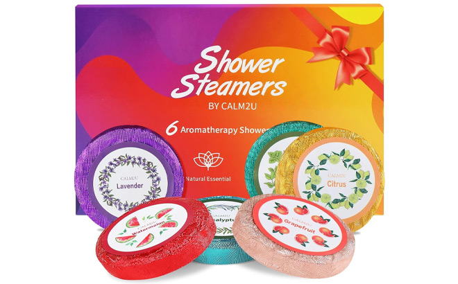 CALM2U Shower Steamers 6 Pack