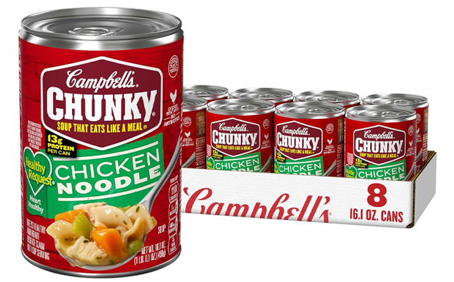 Campbells Chunky Chicken Noodle Soup 8 Pack