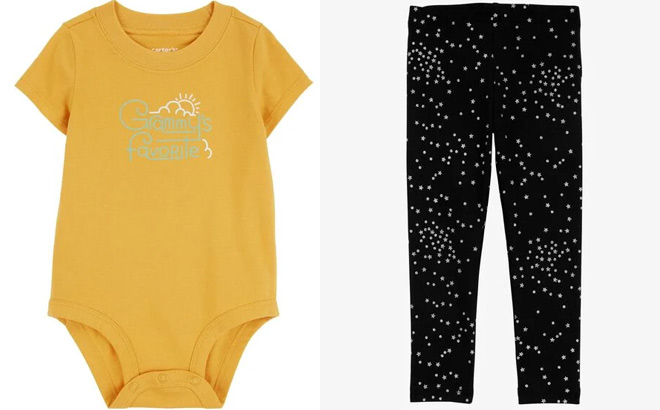 Carters Baby Grammys Favorite Cotton Bodysuit