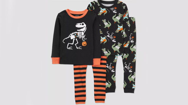 Carters Just One You Toddler 4 pc Halloween Pajama Set 