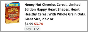 Cheerios Screenshot