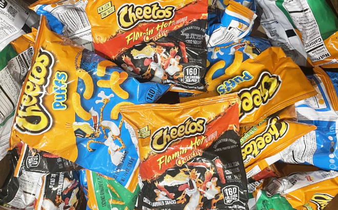 Cheetos Cheese Flavored Snacks in a Box