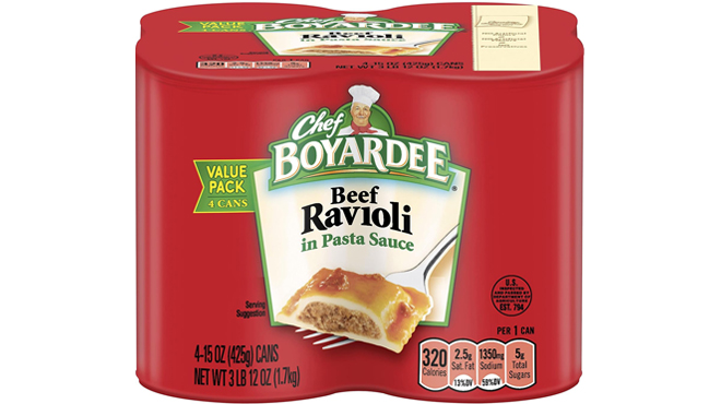 Chef Boyardee Beef Ravioli 4 Pack 15 oz