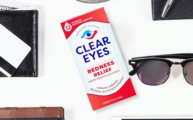 Clear Eyes Redness Eye Relief Drops 3 Pack