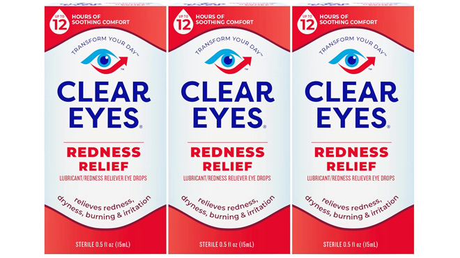 Clear Eyes Redness Eye Relief Drops