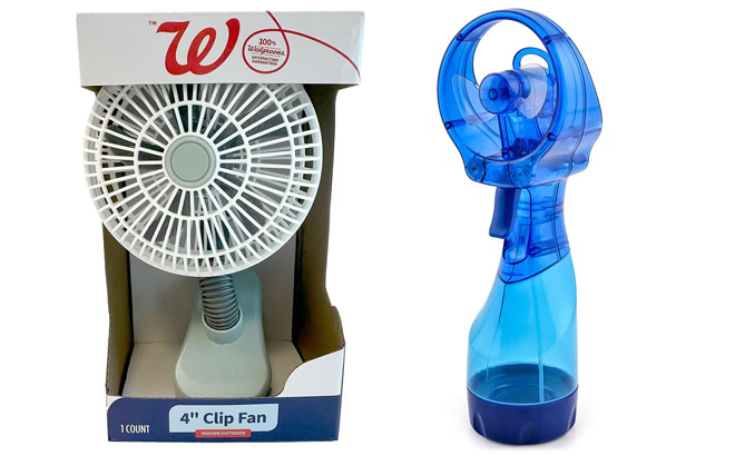 Clip Fan and Misting Fan