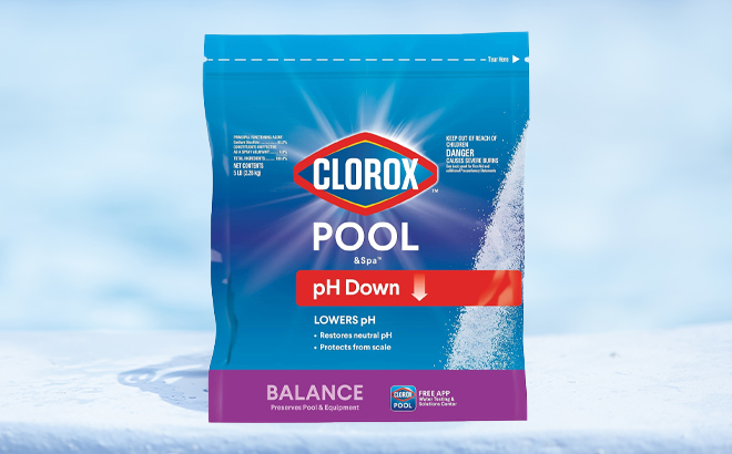 Clorox PoolSpa Swimming Pool pH Down 5 Pound Bag