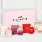 Coach Womens Fragrances Mini Set on the Table