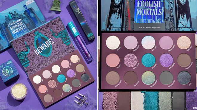 ColourPop Haunted Mansion Welcome Foolish Mortals Eyeshadow Palette