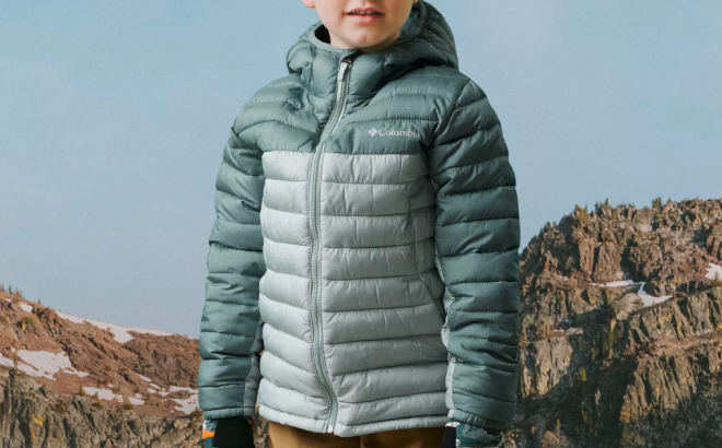 Columbia Boys Silver Falls Hooded Jacket