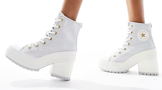 Converse Chuck De Luxe Heeled Sneakers