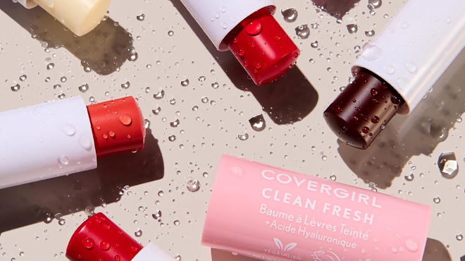 CoverGirl Clean Fresh Tinted Lip Balms