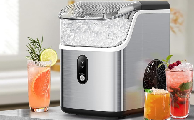 Cowsar Nugget Countertop Ice Maker