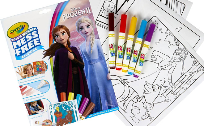 Crayola Color Wonder Frozen Coloring Book