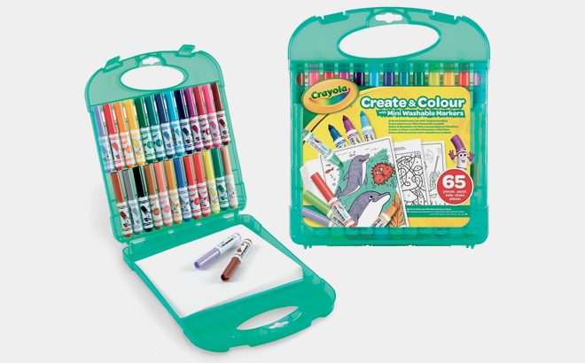 Crayola Pip Squeaks Washable Markers Paper Set