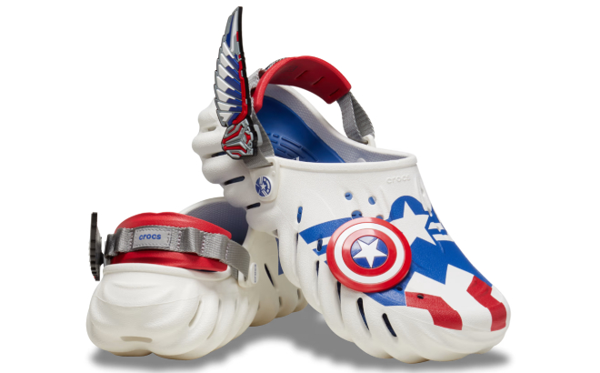 Crocs Captain America Echo Clogs