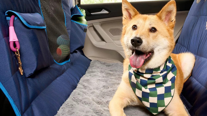 Cuddle Collab Car Hammock for Dogs Cats