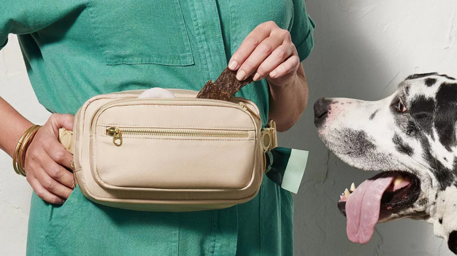 Cuddle Collab Dog Walker Belt Bag