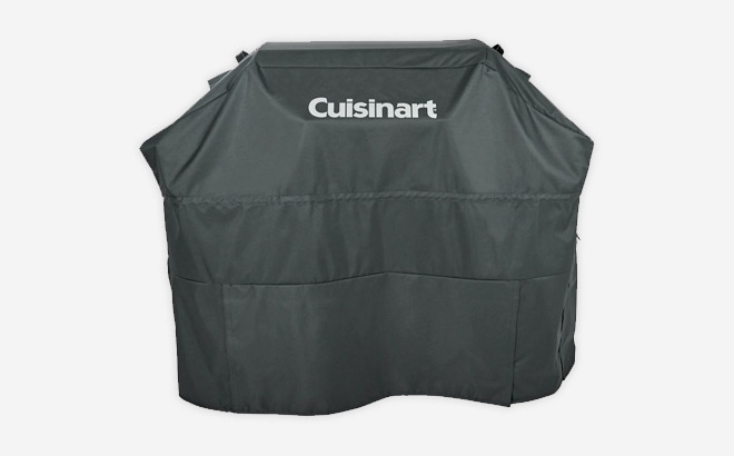 Cuisinart Bristol Pellet Grill Cover on a Light Gray Background