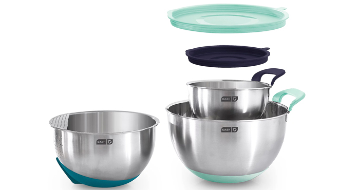 Dash 5 piece Stainless Steel Mixing Bowl Set