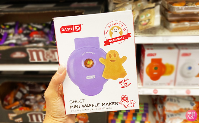 Dash Ghost Mini Waffle Maker