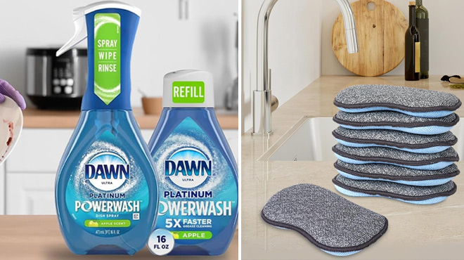 Dawn Powerwash Spray Spray Refill and Sponges