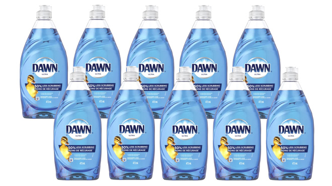 Dawn Ultra Dishwashing Liquid Dish Soap 10 Pack