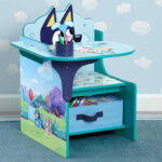 Delta Children Bluey Chair Desk with Storage Bin