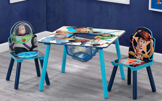 Delta Children Kids Toy Story 4 Table and Chairs Set