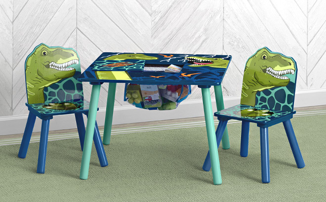 Delta Kids Dinosaur Table Chair Set