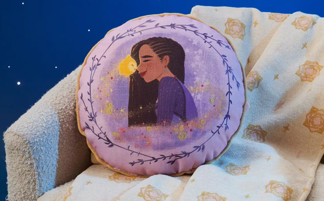 Disney Asha and Star Accent Pillow