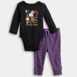 Disney Baby Halloween Bodysuit Pants Set