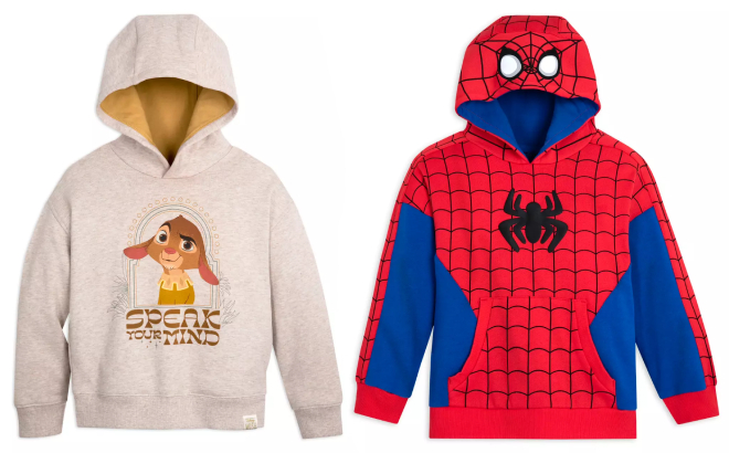 Disney Valentino Pullover Hoodie and Spidey Costume Pullover Hoodie