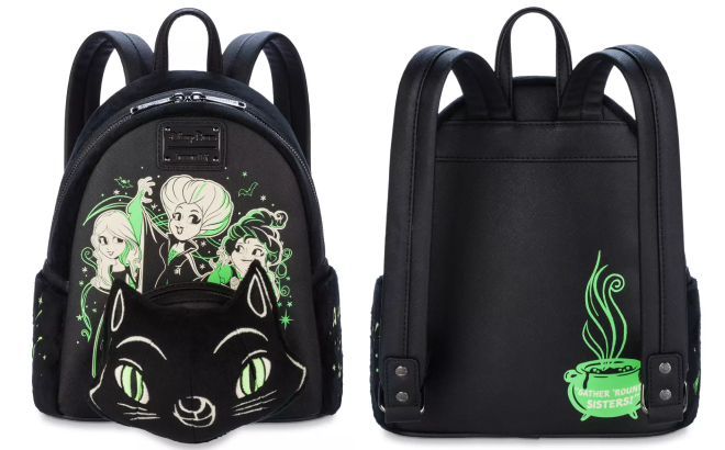 Disney x Loungefly Hocus Pocus Glow in the Dark Mini Backpack