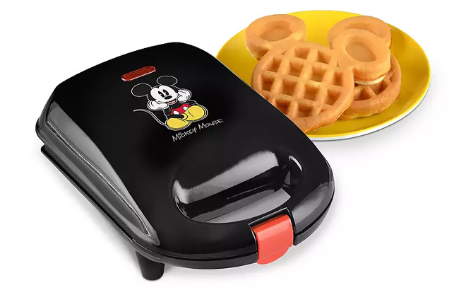 Disneys Mickey Mouse Small Waffle Maker