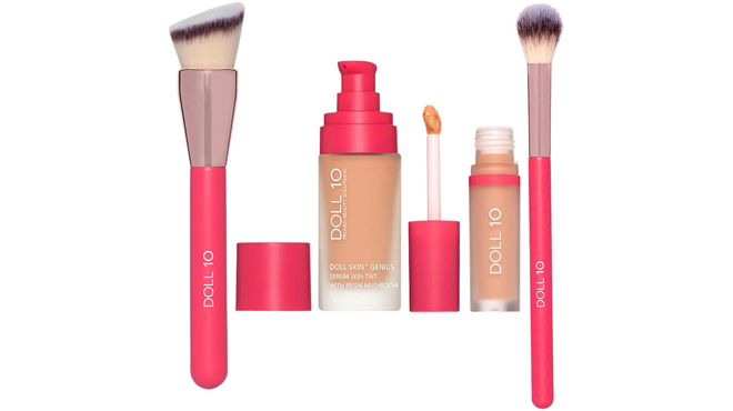 Doll 10 Mushroom Magic Foundation Concealer 4 Piece Set