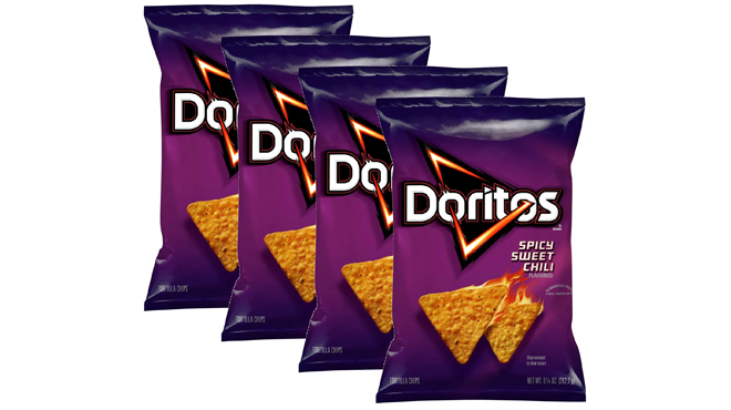 Doritos Tortilla Chips Spicy Sweet Chili Chips 9 25 oz 4 pk