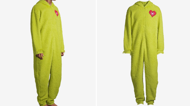 Dr Seuss Womens The Grinch Christmas Matching Family Pajamas Suit